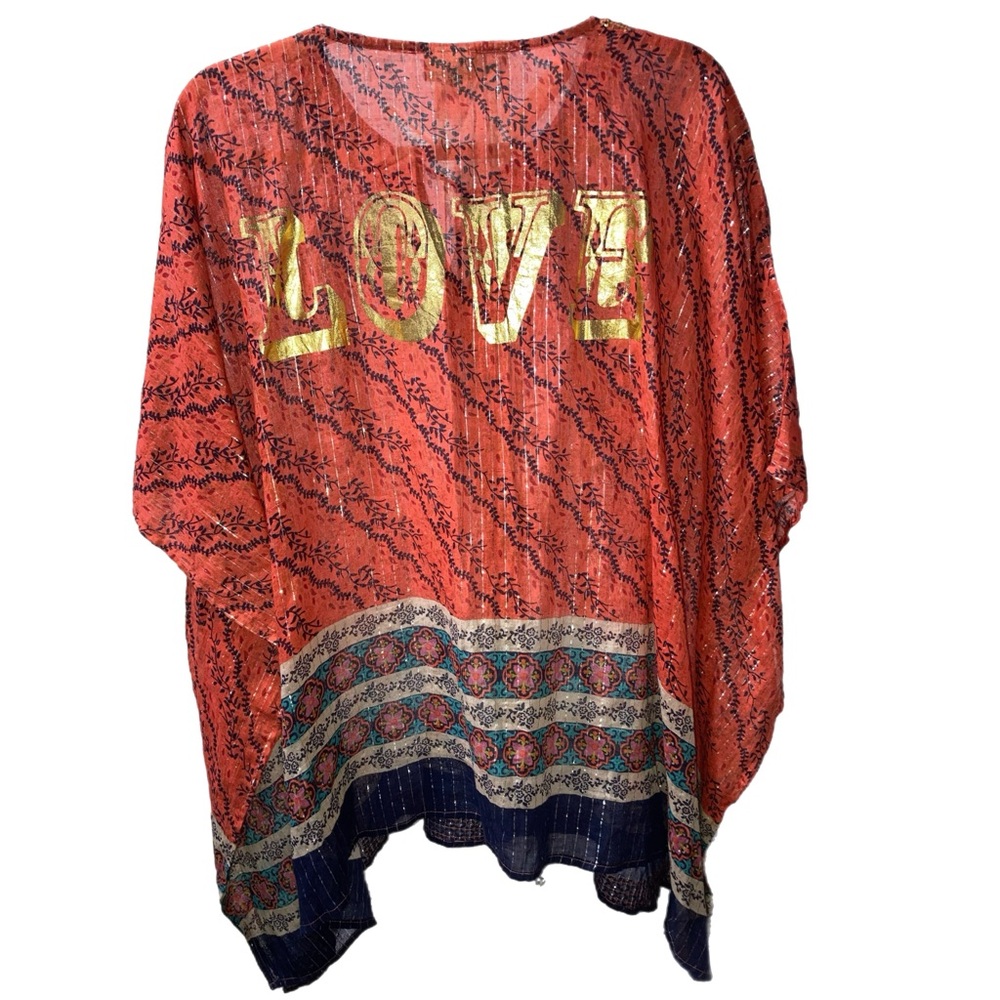 LOVE Kimono by Natural Life One Size NWOT A32